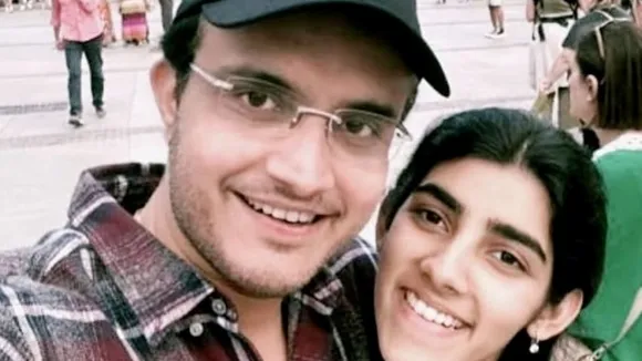 Sourav Ganguly sana ganguly 