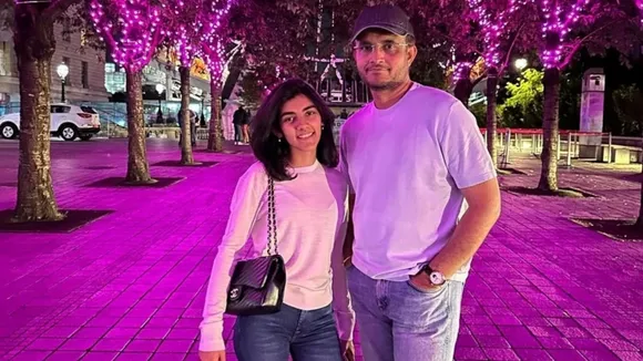 Sourav Ganguly sana ganguly 