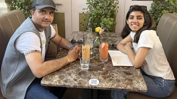 Sourav Ganguly sana ganguly 