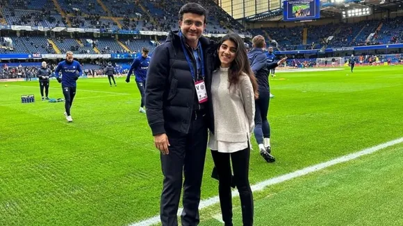 Sourav Ganguly sana ganguly 