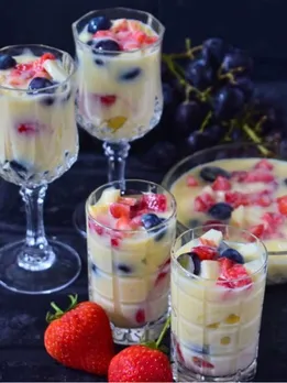 Raksha Bandhan Sweet fruitsalad Recipe in gujarati
