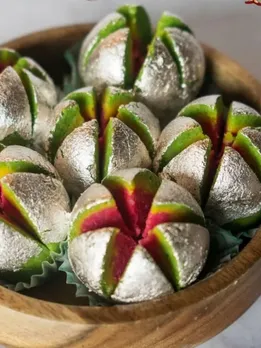 kaju kamal Bhog | kaju kamal Bhog Recipe | kaju kamal Bhog Sweet Recipe | Kaju Sweet Recipe | Raksha Bandhan Sweet Recipes | કાજુ કમલ ભોગ મીઠાઇ