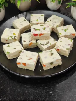 kaju chocolate Barfi Recipe for Raksha Bandhan