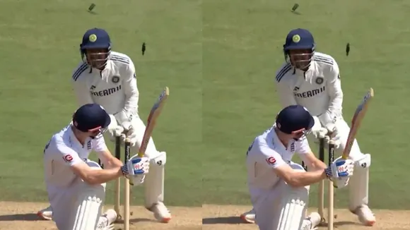 Akash Deep Uprooted Harry Brook Middle Stump