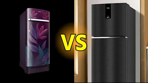 single vs double door fridge in gujarati