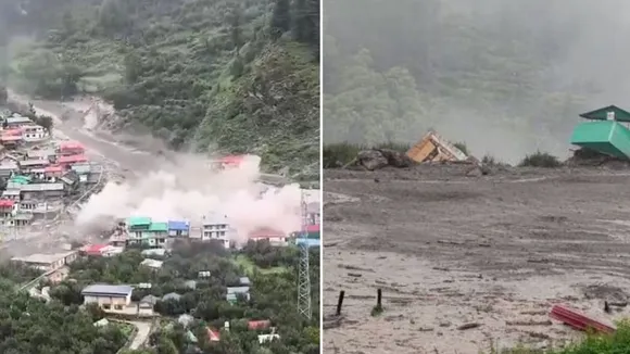 Cloudburst in Uttarkashi, ઉત્તરકાશી ફ્લડના સમાચાર ગુજરાતીમાં