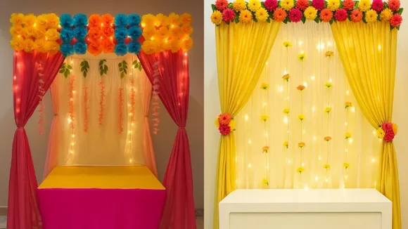 ganesh chaturthi 2025 | ganesh chaturthi 2025 decoration idea | ganesh chaturthi background decoration ideas | ganesh chaturthi home decoration | ganesh chaturthi decoration at home