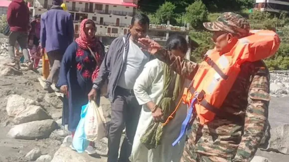 Dharali Flash Flood Rescue, ધરાલી રેસ્ક્યૂ