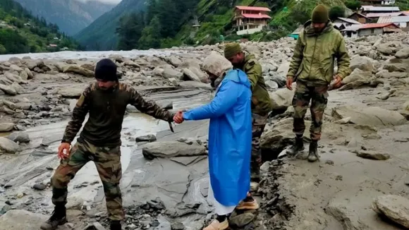 Dharali Flash Flood Rescue, ધરાલી રેસ્ક્યૂ