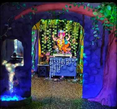 ganesh chaturthi 2025 | ganesh chaturthi 2025 decoration idea | ganesh chaturthi background decoration ideas | ganesh chaturthi home decoration | ganesh chaturthi decoration at home