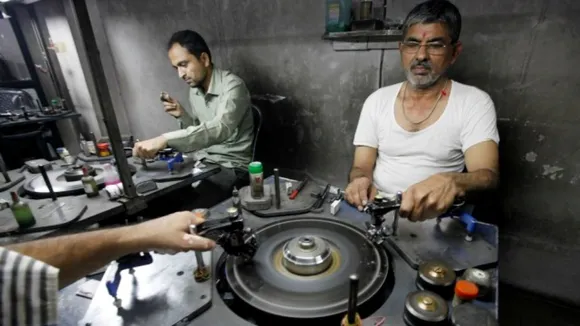 America India Tariff Tension, Surat Diamond City