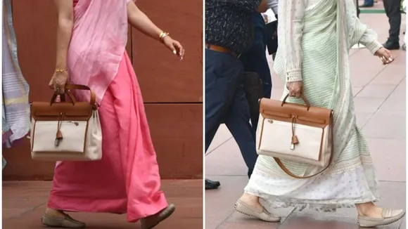 designer bag Kangana Ranaut, Kangana Ranaut Parliament style