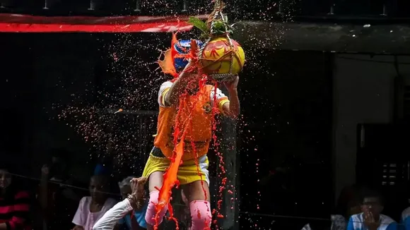 youth's death, Dahi Handi program