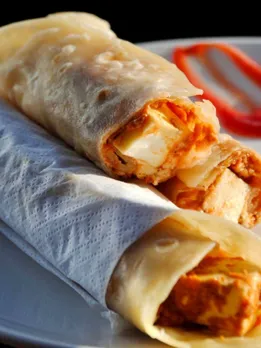 Paneer Frankie Recipe, પનીર ફ્રેન્કી રોલ