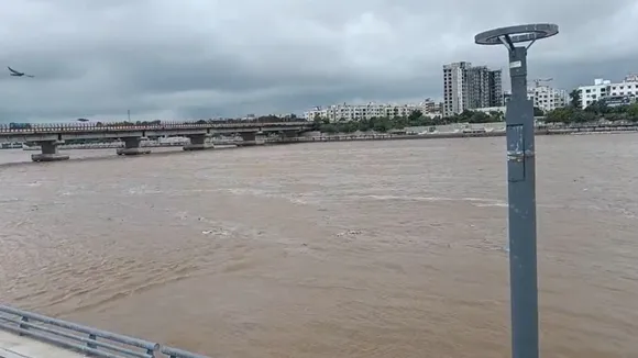 Flood in Sabarmati River