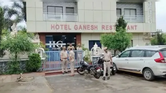 ganesh Hotel, Udaipur, Police raid