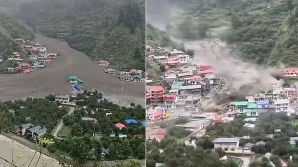 Uttarakhand Uttarkashi Cloudburst, ઉત્તરાખંડના ઉત્તરકાશીમાં વાદળ ફાટ્યું