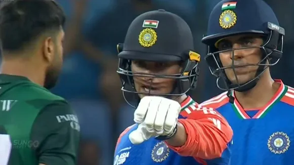 abhishek sharma slams shaheen afridi haris rauf