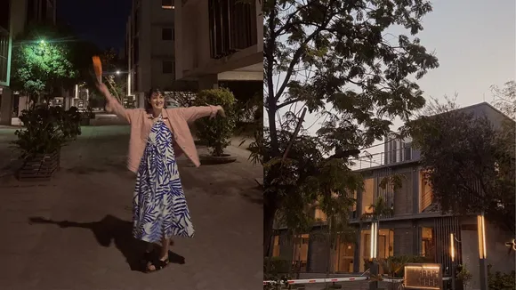 French woman, Ahmedabad