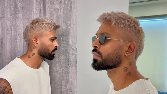 Hardik Pandya New Hair Style