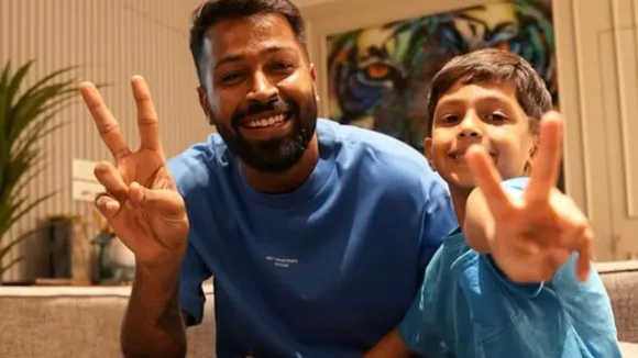 Hardik Pandya New Hair Style