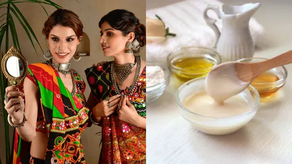 નવરાત્રી 2025 ફેશિયલ માટે ચોખનો લોટનો ઉપયોગ ફાયદા બ્યુટી ટિપ્સ