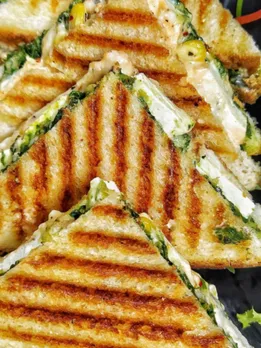 paneer spinach sandwich recipe in gujarati