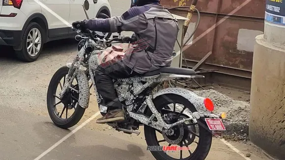 oyal Enfield first electric motorcycle Flying Flea C6 spotted