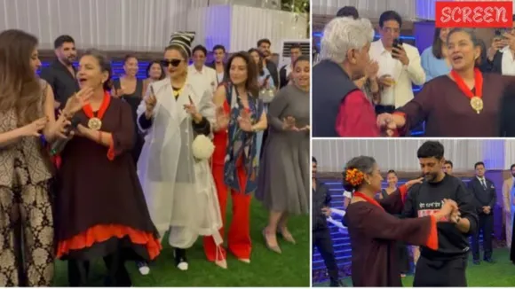 શબાના આઝમી બર્થ ડે સેલિબ્રેશન પાર્ટી જાવેદ અખ્તાર ડાન્સ વીડિયો ફોટા મનોરંજન