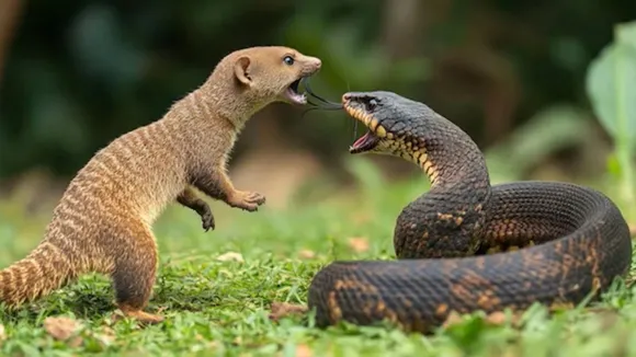 Snakes Mongooses Fight