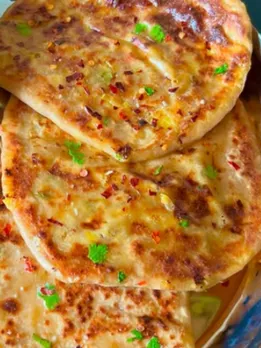 chilli paneer paratha recipe in gujarati