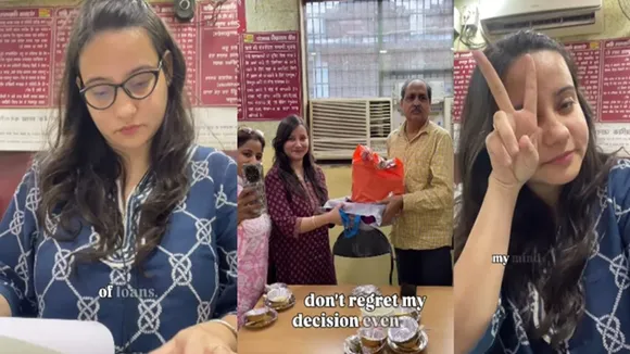 Girl quits PNB Bank PO Govt Job