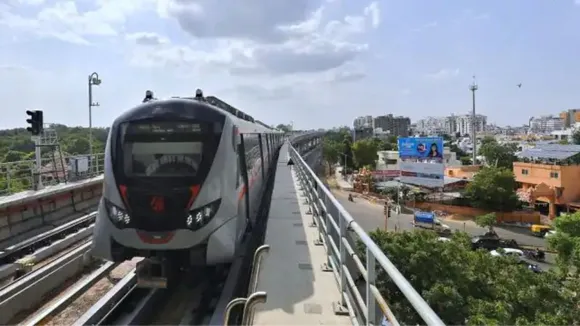 Ahmedabad Metro passenger count