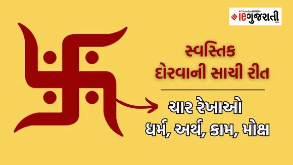 How to Make Swastik Step-by-step