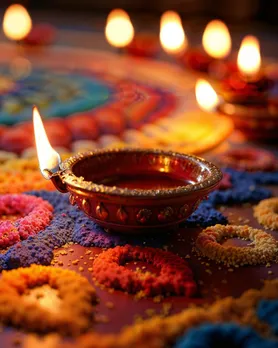 દિવાળી રંગોળી ડિઝાઇન