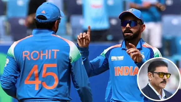 Rohit sharma, virat kohli, ravi shastri