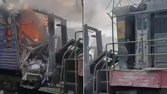 Russian strike in Ukraine