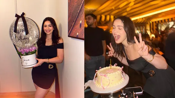 સારા તેંડુલકરના જન્મદિવસની ઉજવણીના ફોટા