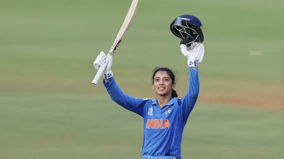 smriti mandhana hundred