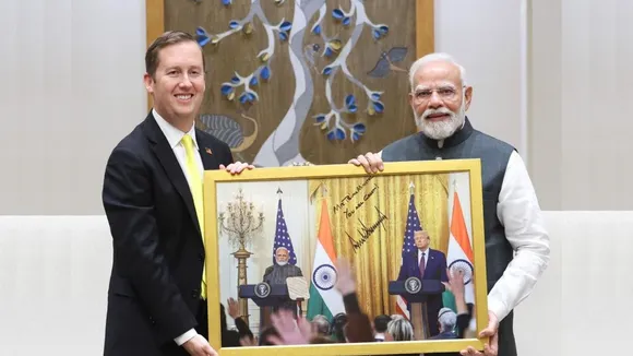 US Ambassador Sergio Gor Meets PM Narendra Modi | US Ambassador | Sergio Gor Meets | PM Narendra Modi