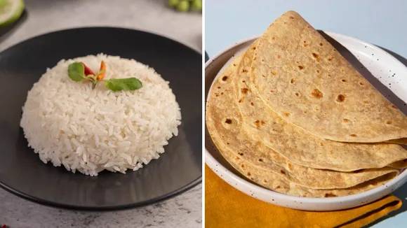 Wheat Roti VS Rice | Wheat Roti | Rice | wheat roti vs rice calories