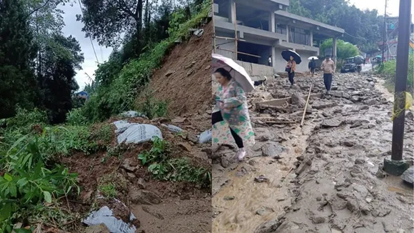 darjeeling heavy rain