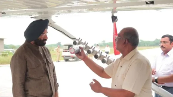 delhi Artificial rain trial