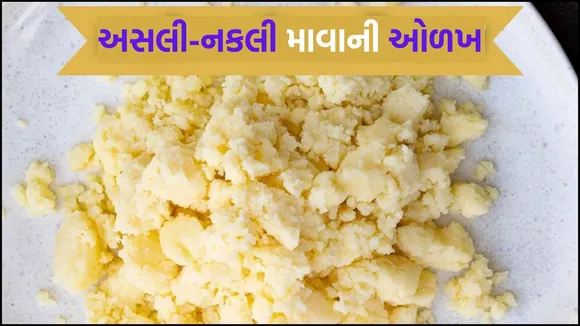 how to check Real vs Fake Khoya Mawa