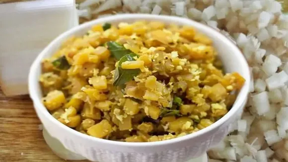 vazhapindi thoran recipe