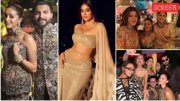 અનન્યા પાંડે શિખર પહારિયા ફોટોઝ જાન્હવી કપૂર શનાયા કપૂર નવ્યા નવેલી નંદા મનોરંજન