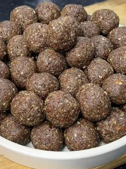 flaxseed ladoo, recipe in gujarati