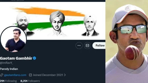 Gautam Gambhir, Team India