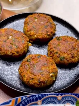 હાઈ પ્રોટીન કાળા ચણા ટિક્કી ચાટ રેસીપી