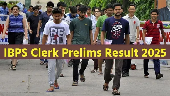 IBPS Clerk Prelims 2025 Result Out at ibps.in | IBPS Clerk Prelims 2025 Result Download Link in Gujarati